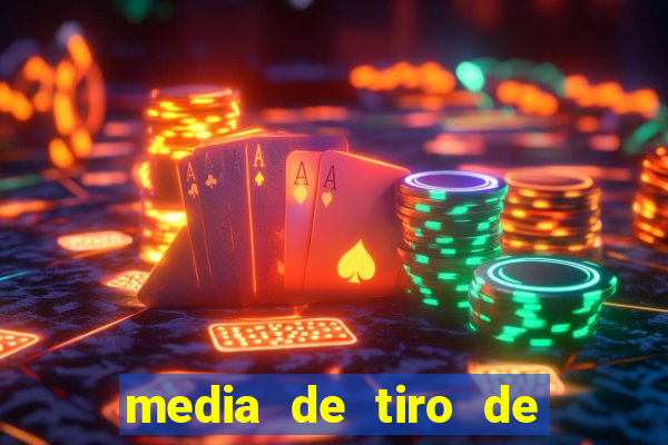 media de tiro de meta por jogo